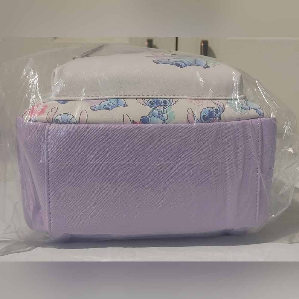 Disney Lilo & Stitch Tropical Lavender Mini Backpack - Picture 7 of 7